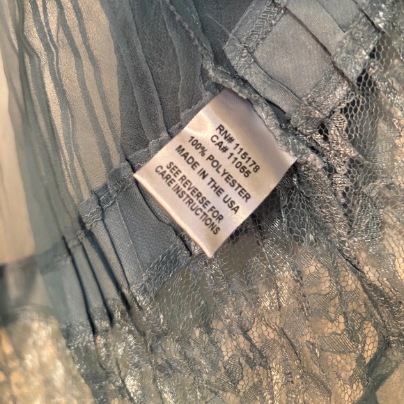 Light Blue Komarov Dress and Cardigan Set - Picture 7 of 15